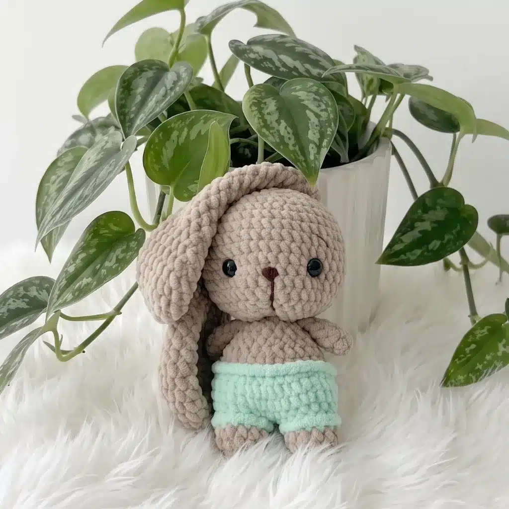 amigurumi bunny pattern crochet project crochet project detail 1