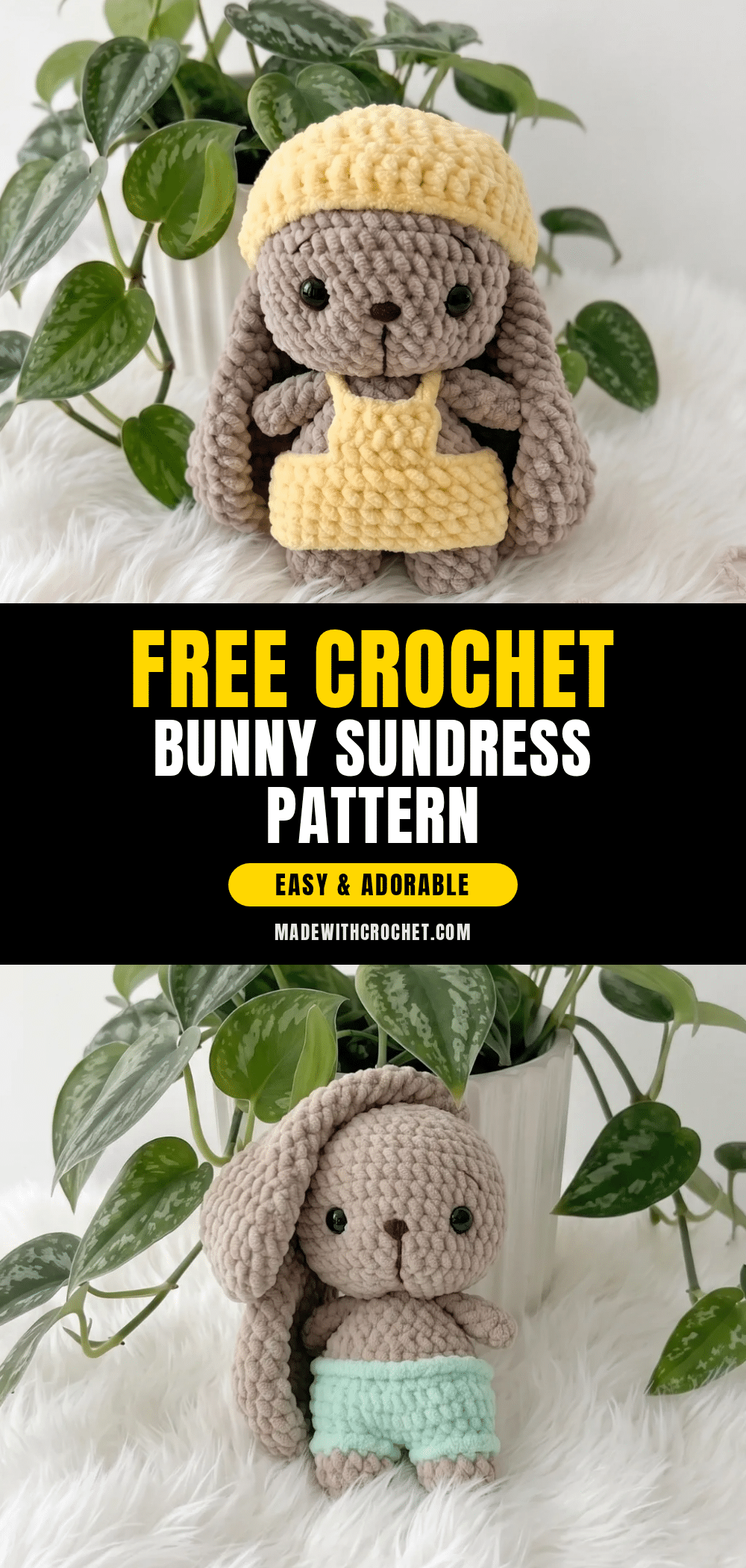 amigurumi bunny pattern crochet pattern