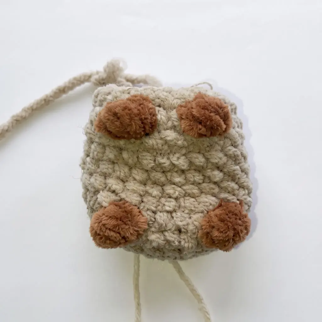 amigurumi capybara keychain pattern crochet project crochet project detail 3