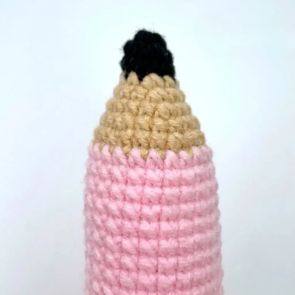 amigurumi pencil toy crochet project crochet project detail 1