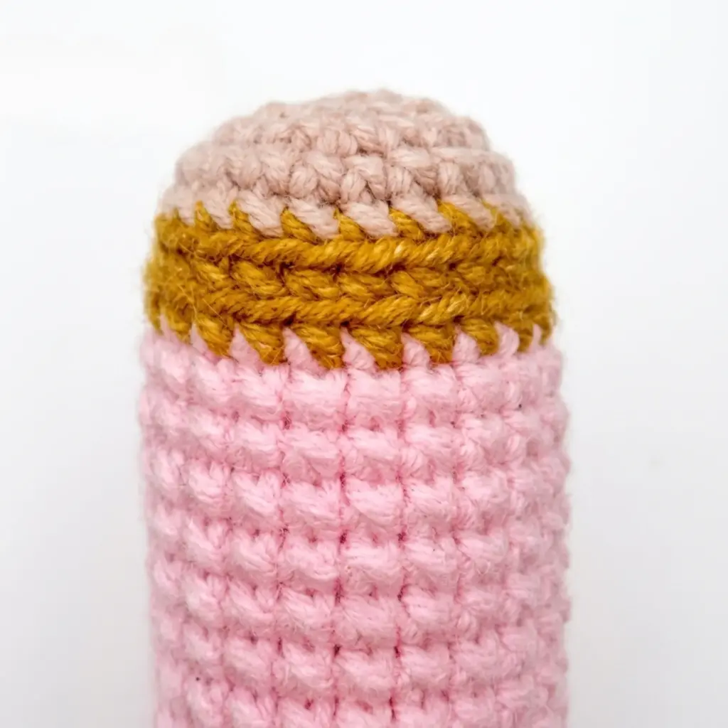 amigurumi pencil toy crochet project crochet project detail 2