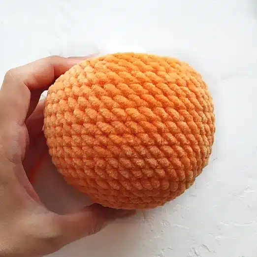 amigurumi pumpkin pattern crochet project crochet project detail 2