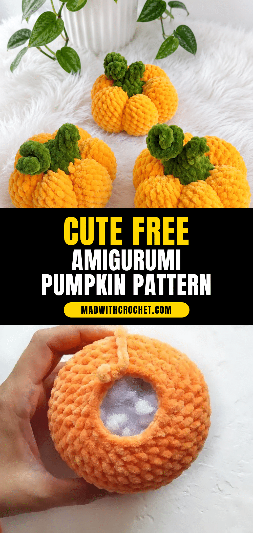 amigurumi pumpkin pattern crochet pattern