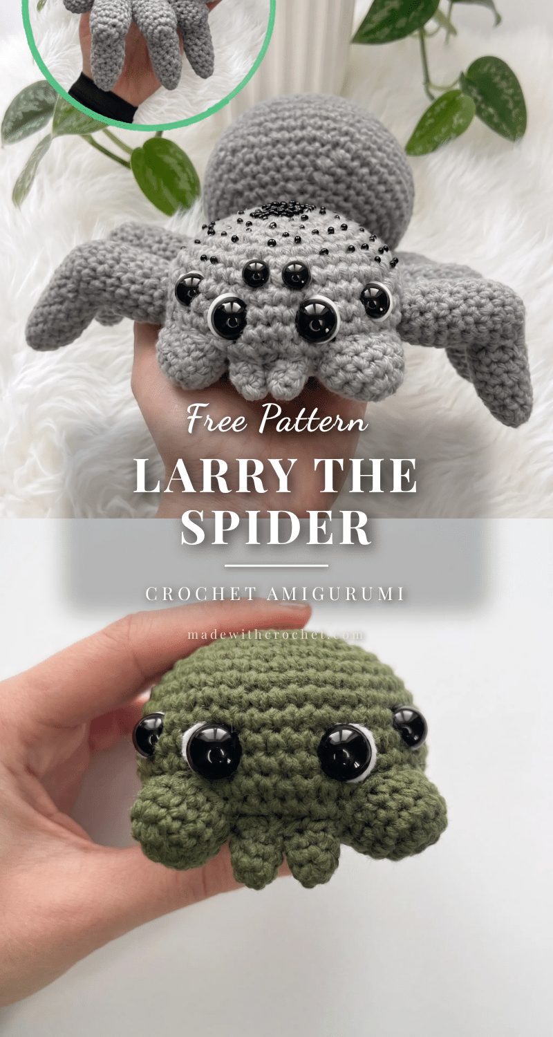 amigurumi spider pattern crochet pattern