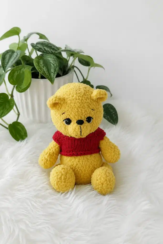 amigurumi teddy bear crochet pattern - featured image