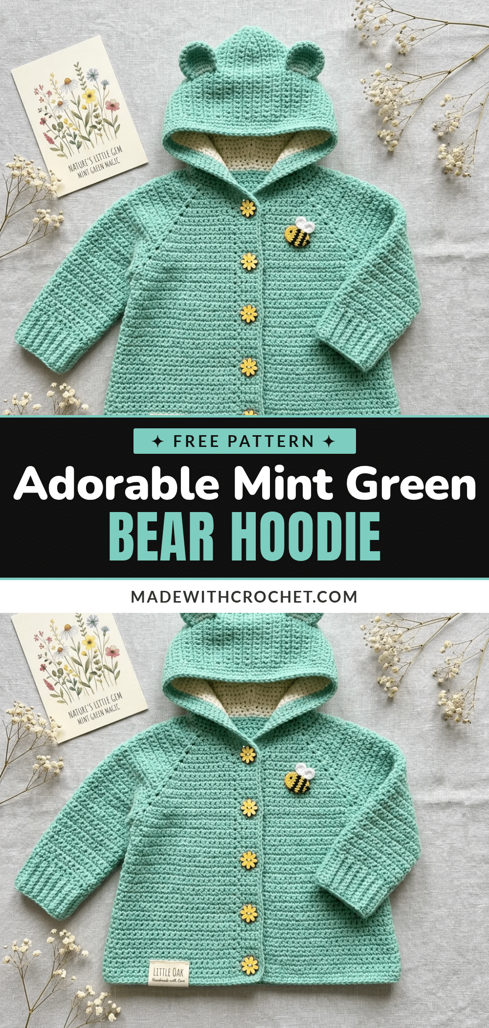 baby cardigan pattern crochet pattern