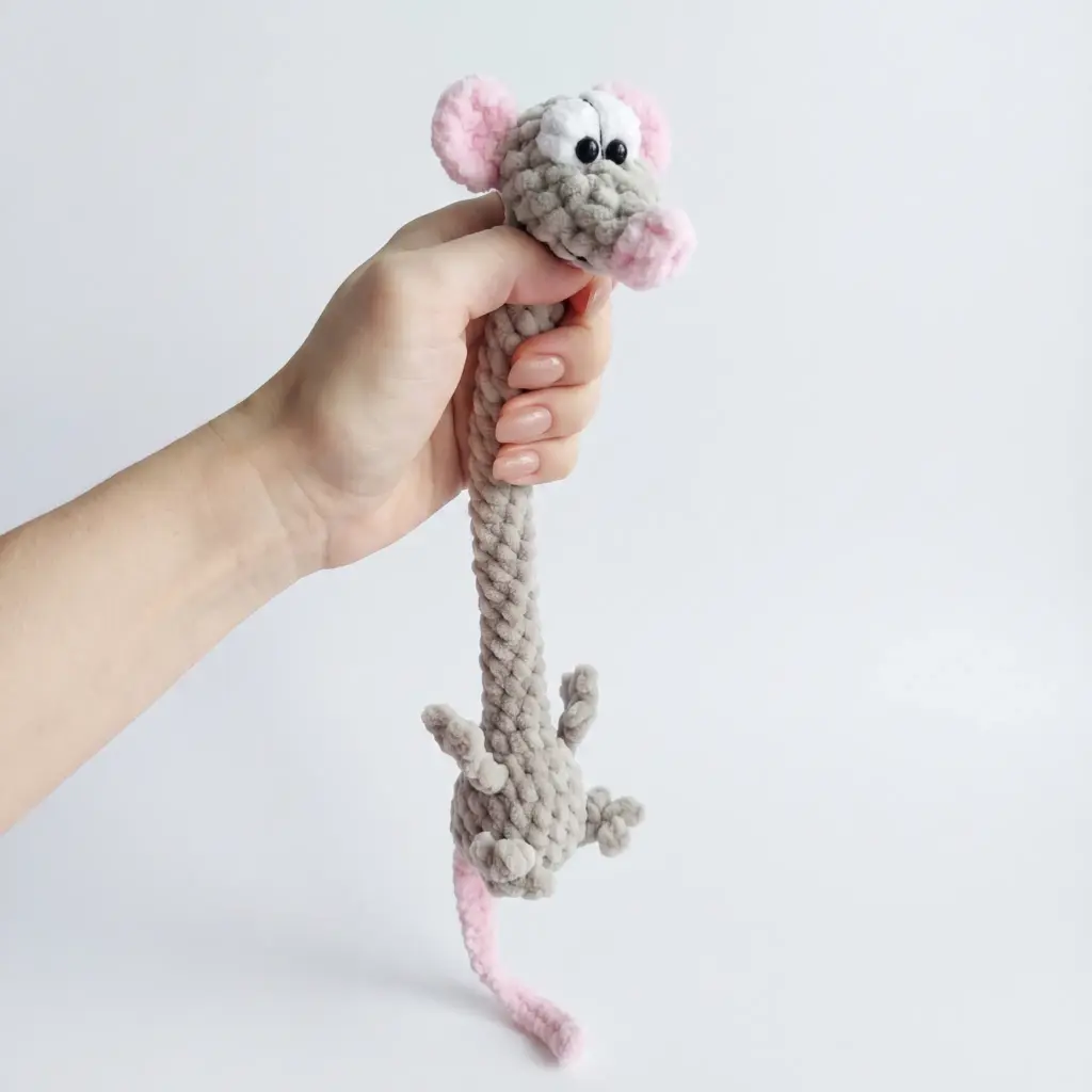 baby rats amigurumi crochet project crochet project detail 1