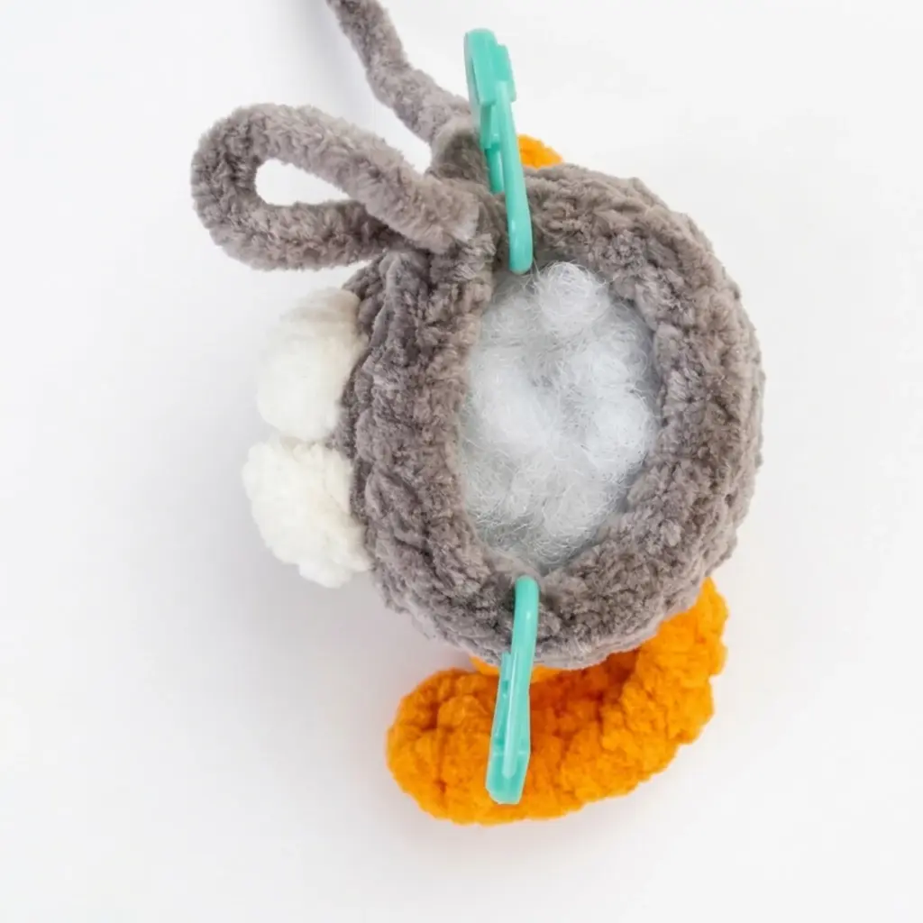 chubby cat keychain crochet pattern crochet project crochet project detail 3