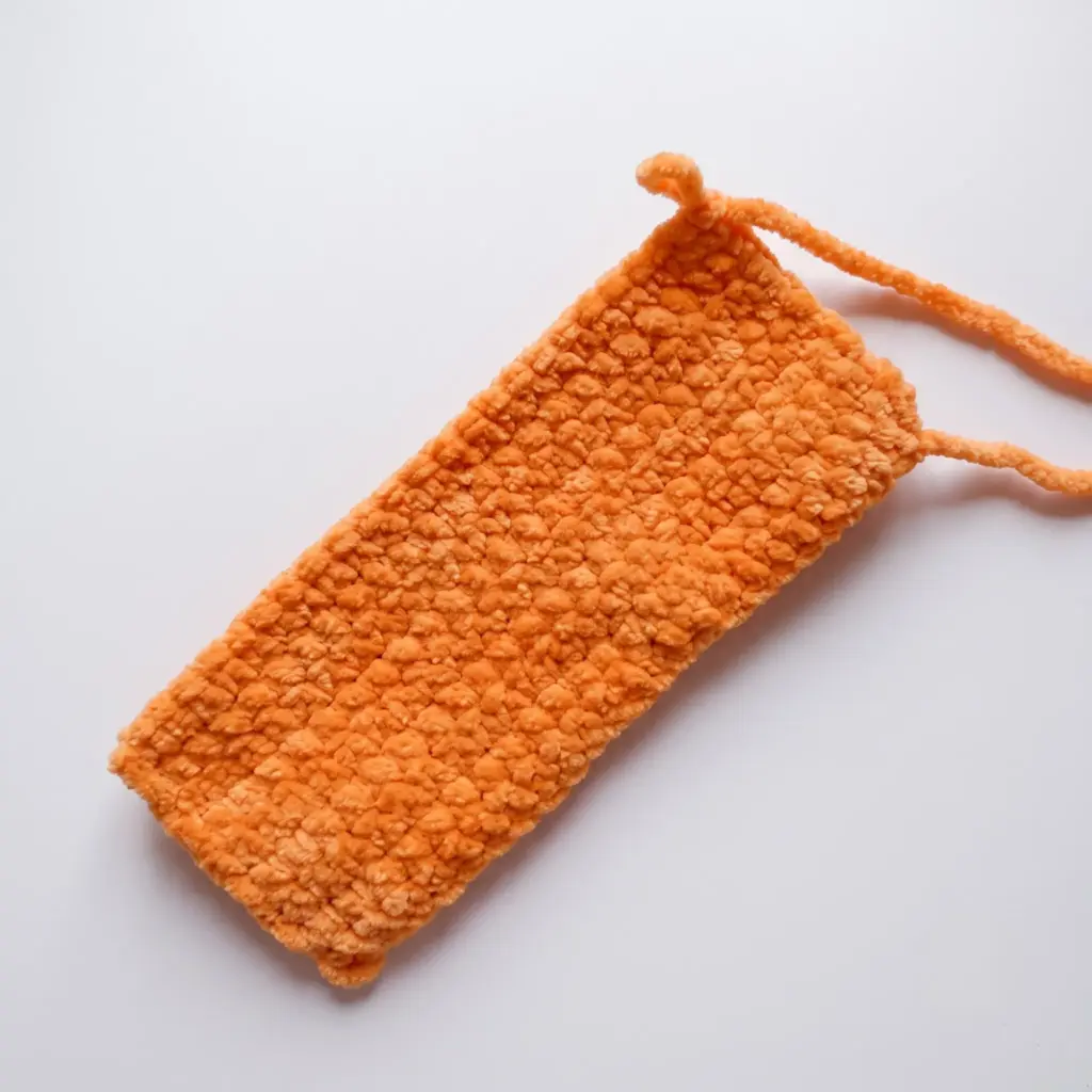 crochet carrot pencil case pattern crochet project crochet project detail 2