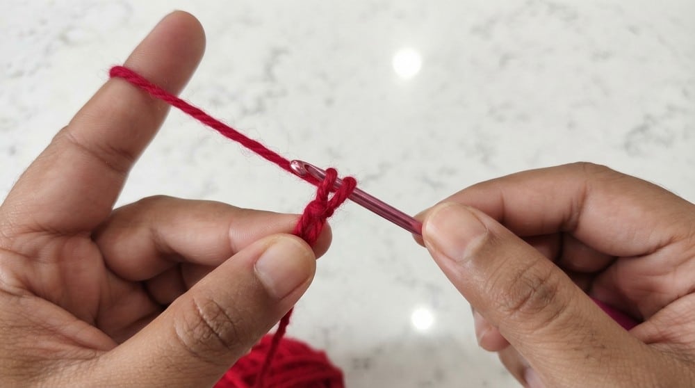 crochet chain stitch crochet project crochet project detail 1