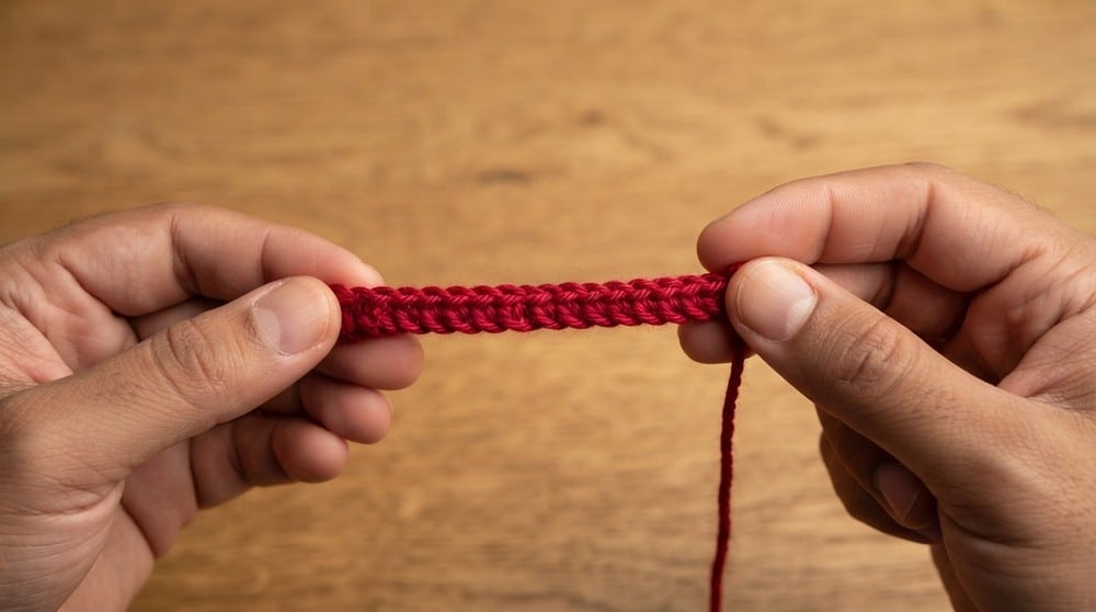 crochet chain stitch crochet project crochet project detail 3