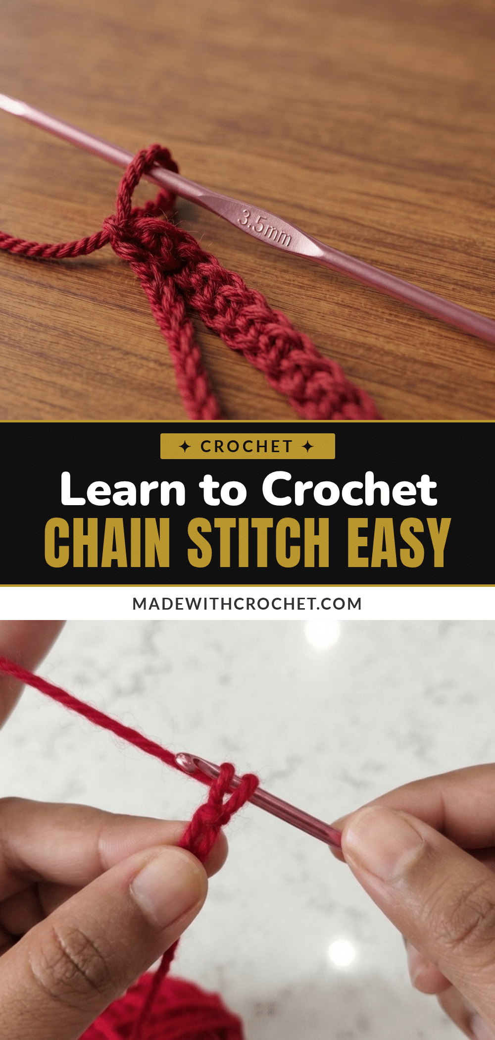 crochet chain stitch crochet pattern