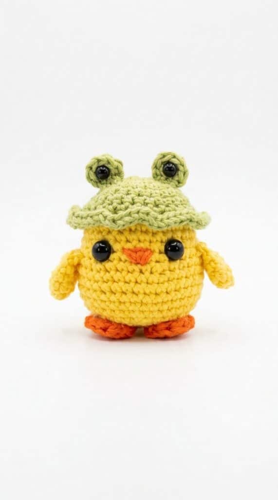 crochet chick - featured image