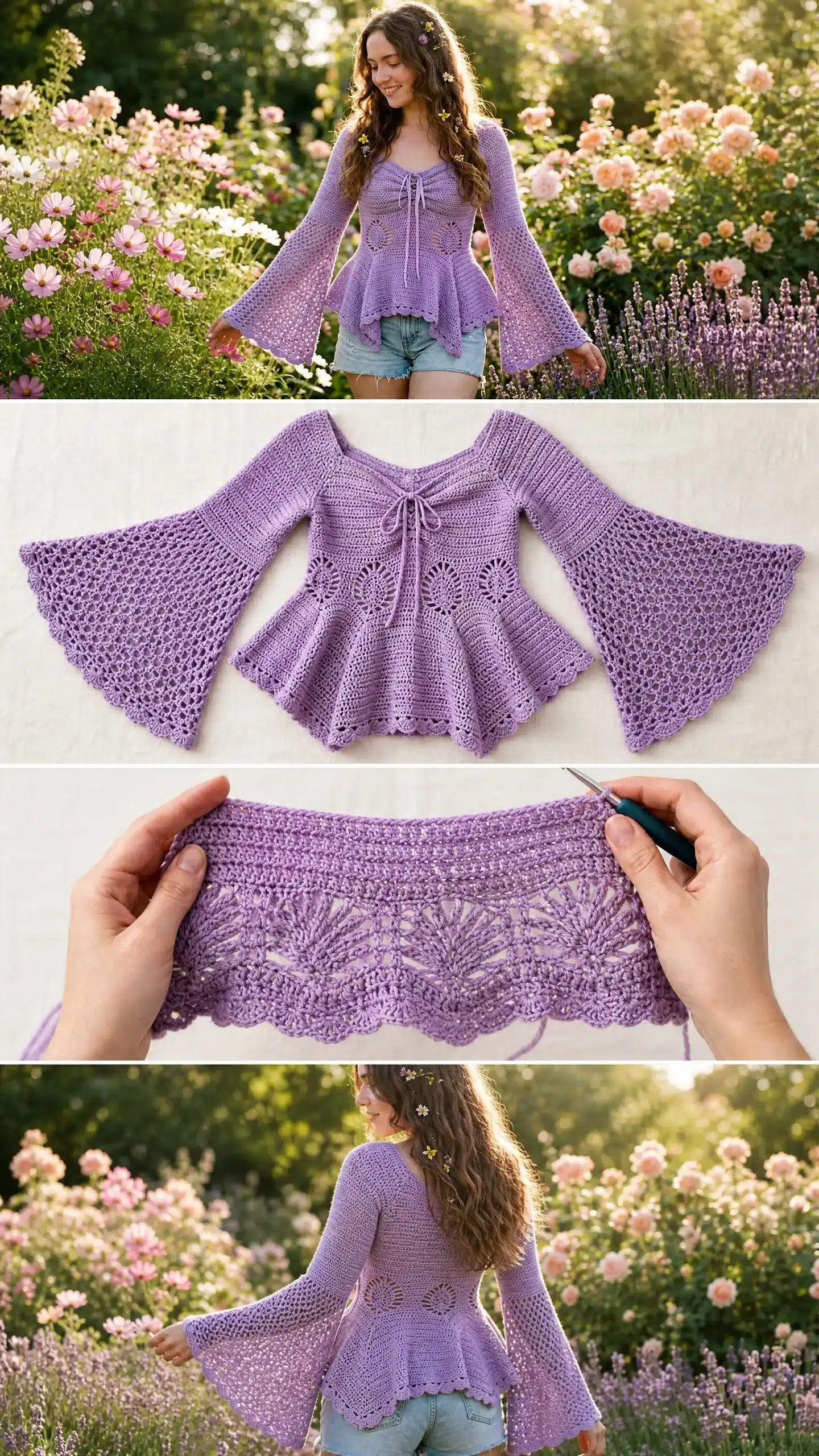 crochet fairy top pattern crochet project crochet project detail 2