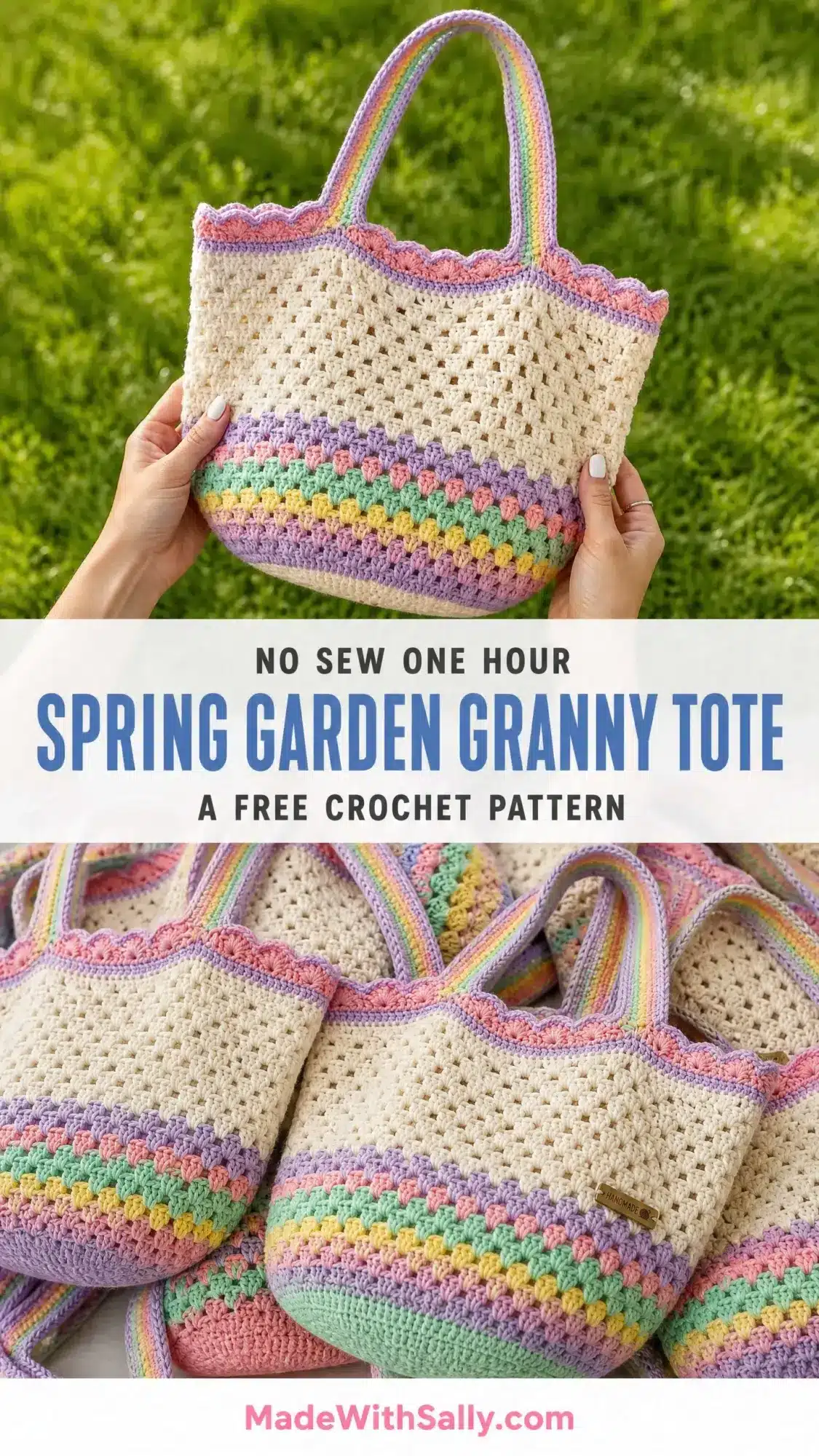 crochet granny tote crochet project crochet project detail 1