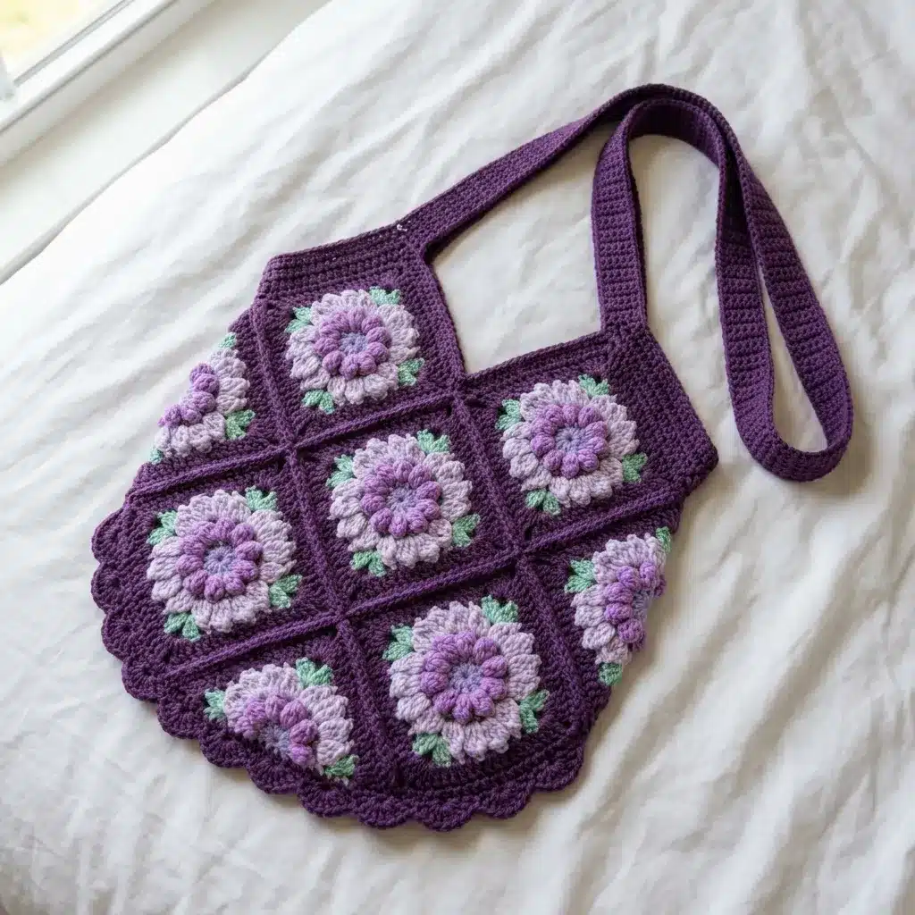 crochet purse pattern - featured image