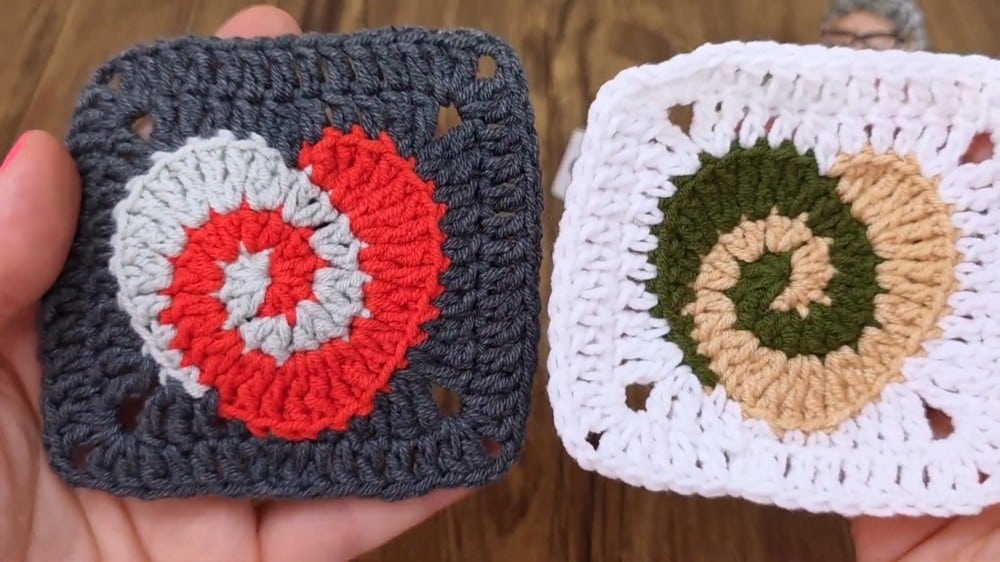 crochet spiral heart granny square pattern crochet project crochet project detail 2