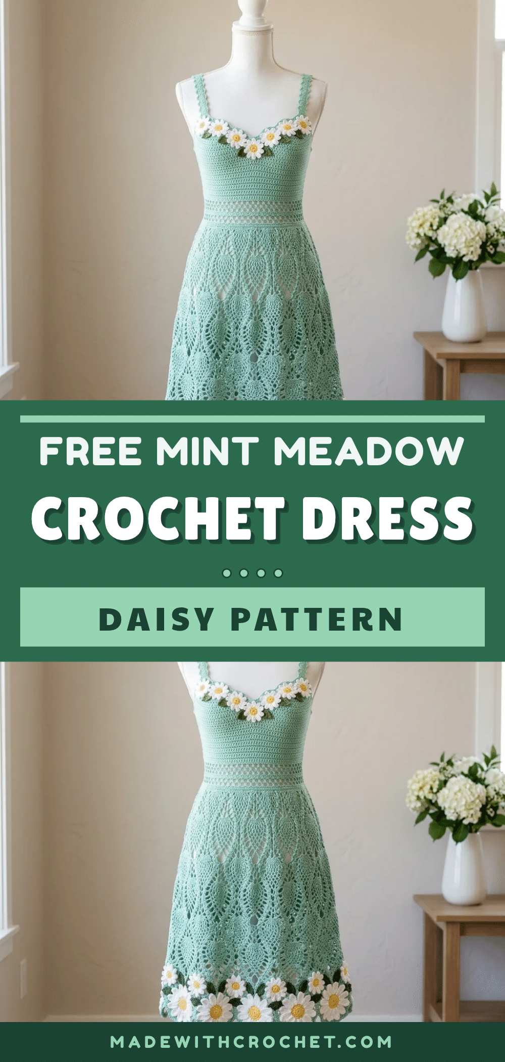 daisy crochet dress pattern crochet pattern