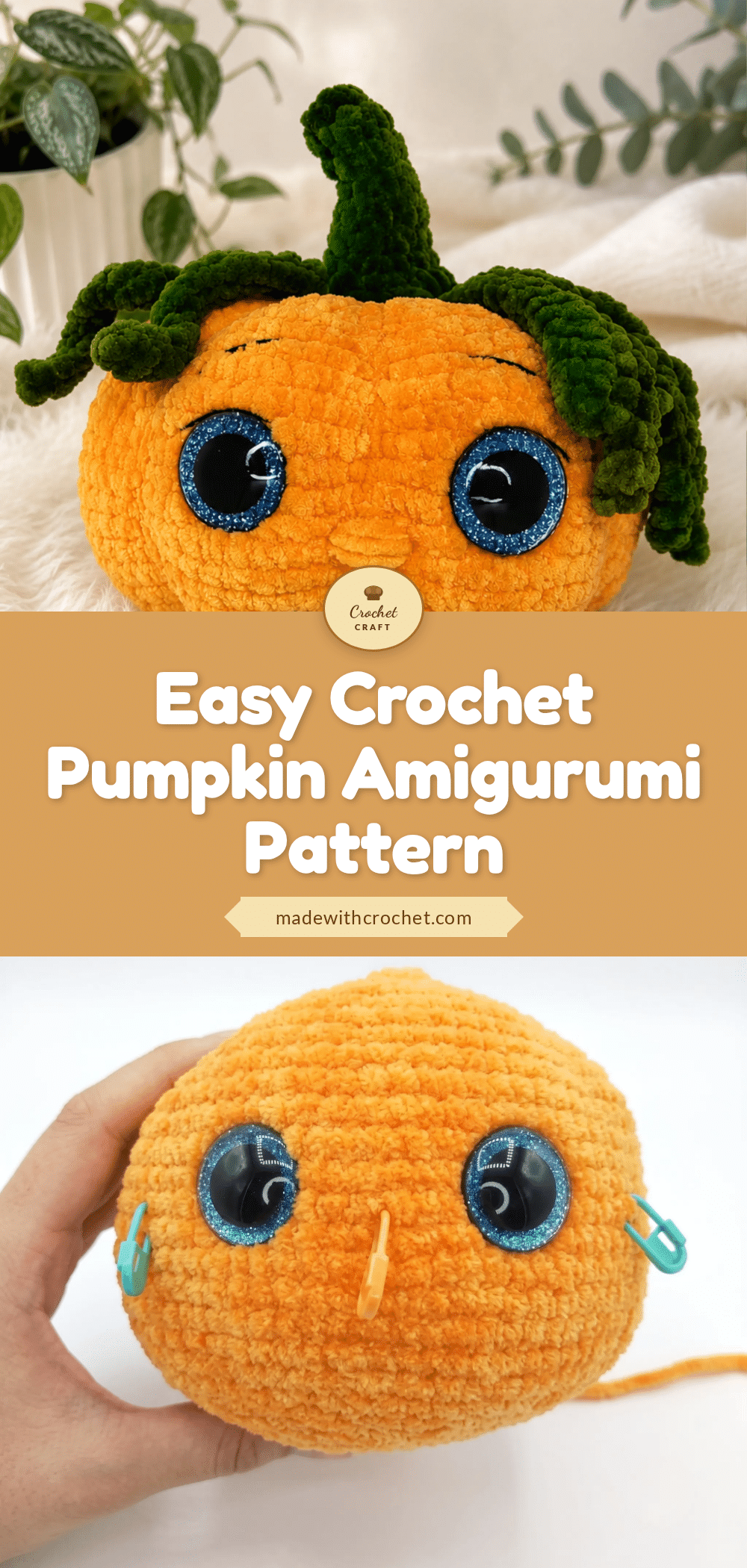 easy crochet pumpkin amigurumi pattern crochet pattern