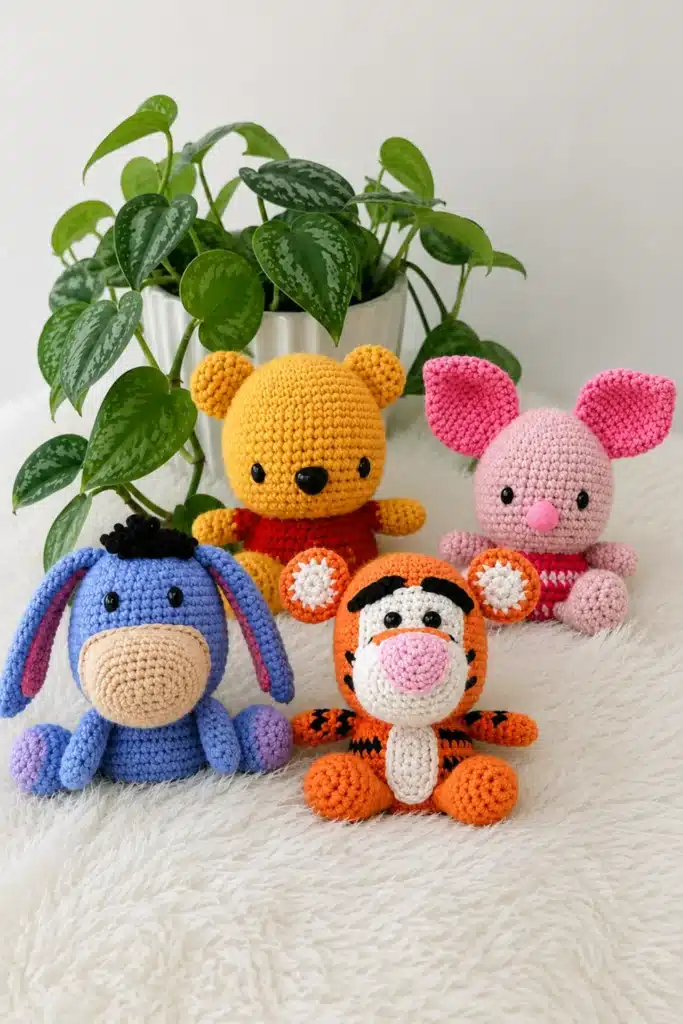 Hundred Acre Wood Amigurumi - featured image