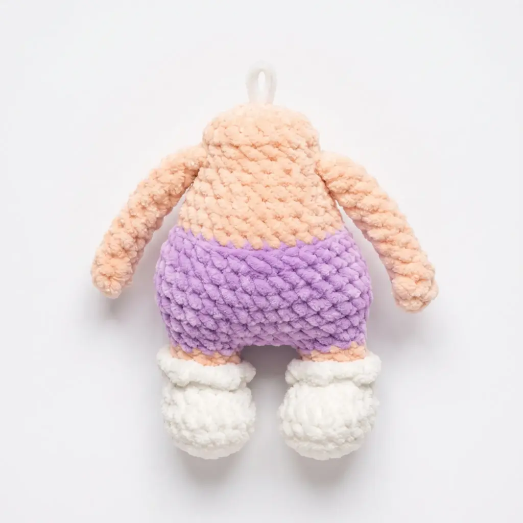 monster costume doll amigurumi crochet project crochet project detail 2