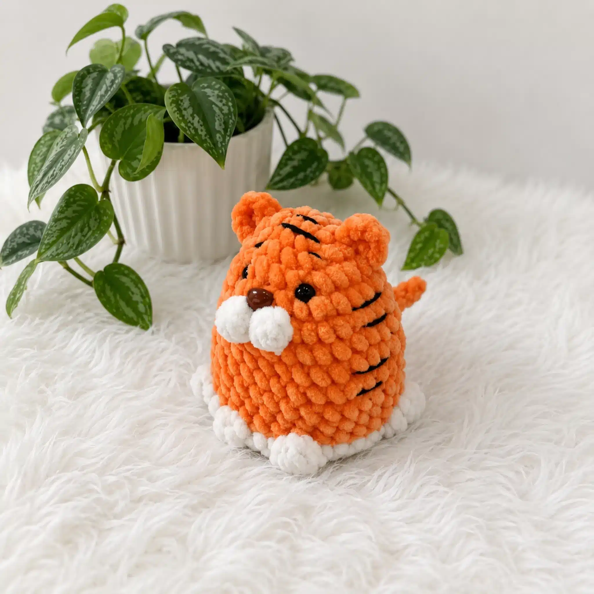 reversible tiger bunny amigurumi pattern crochet project crochet project detail 1