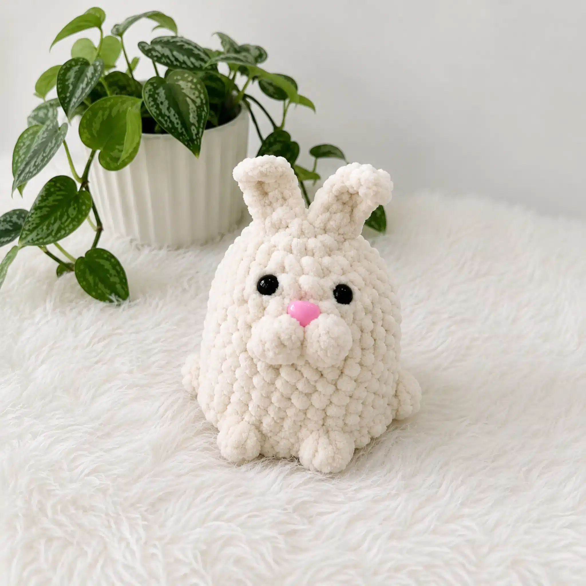 reversible tiger bunny amigurumi pattern crochet project crochet project detail 2