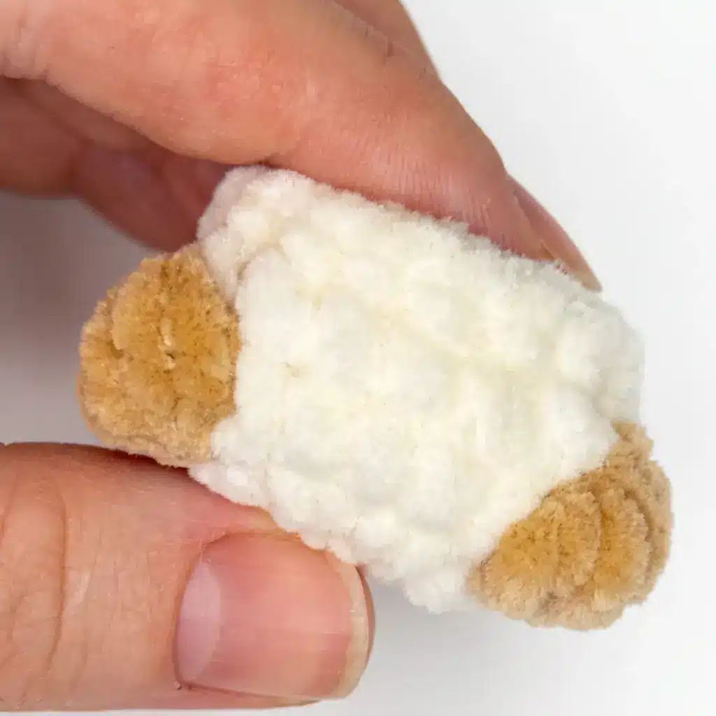 Valentine Lamb Amigurumi crochet project crochet project detail 3
