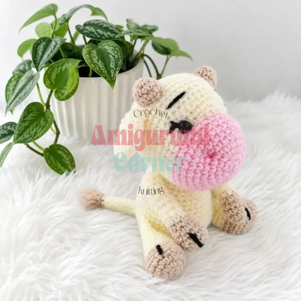 amigurumi bull crochet pattern crochet project crochet project detail 4