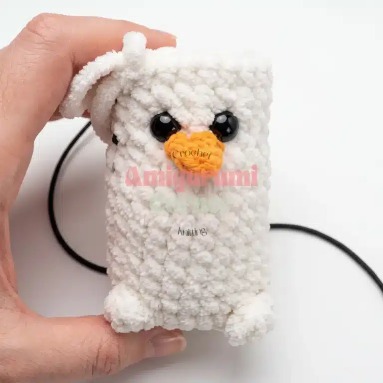 amigurumi snowman crochet project crochet project detail 2