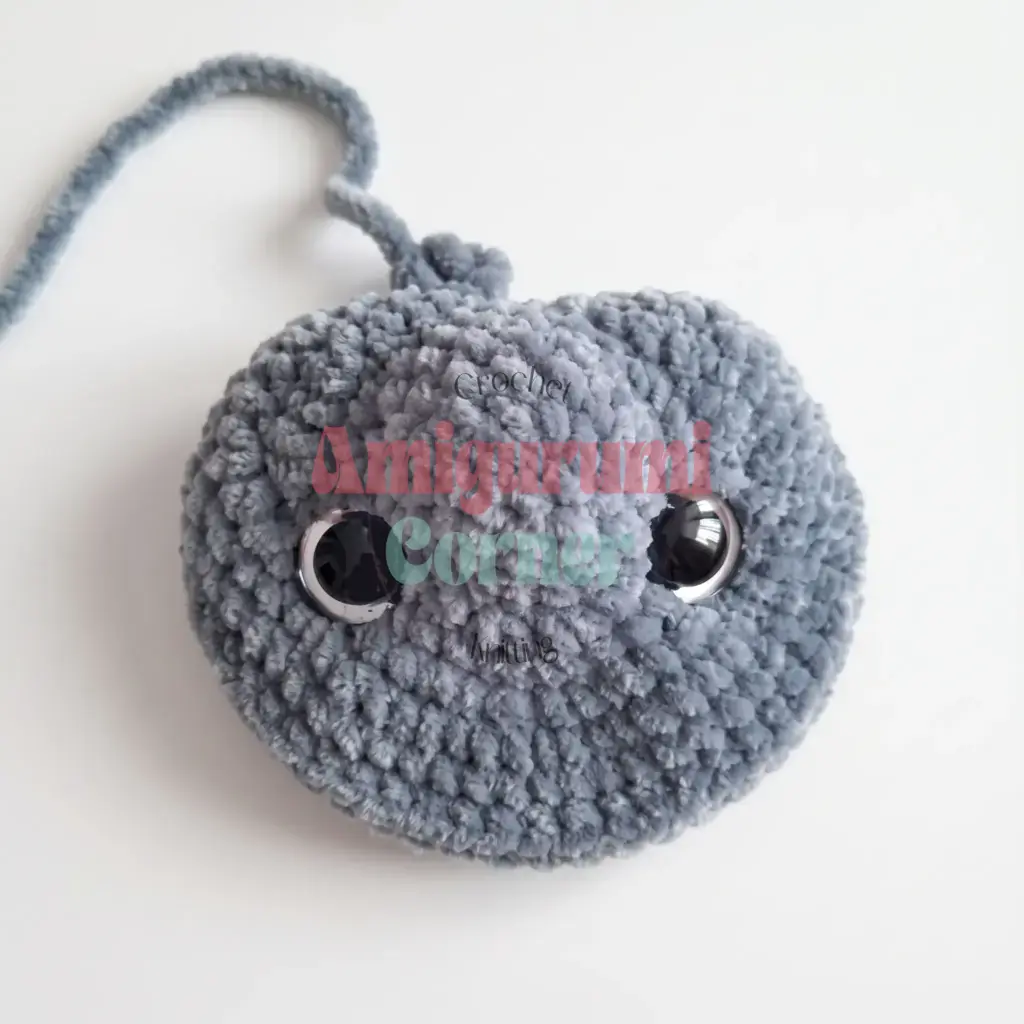 baby shark amigurumi crochet project crochet project detail 4