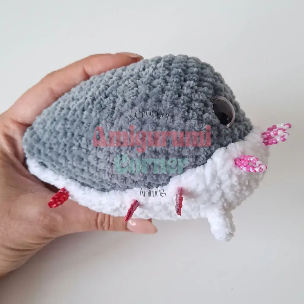 baby shark amigurumi crochet project crochet project detail 6