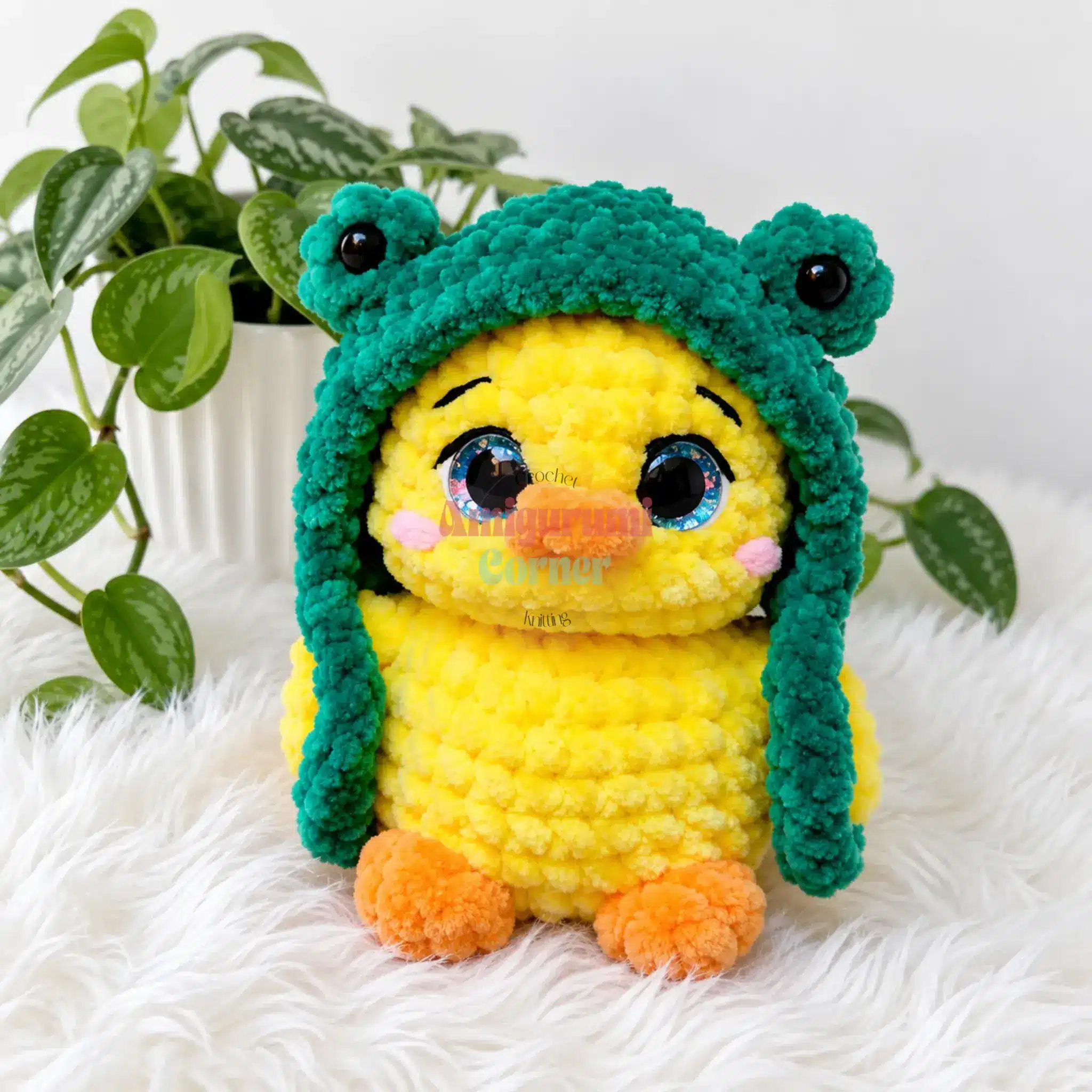 chick and owl amigurumi crochet project crochet project detail 11