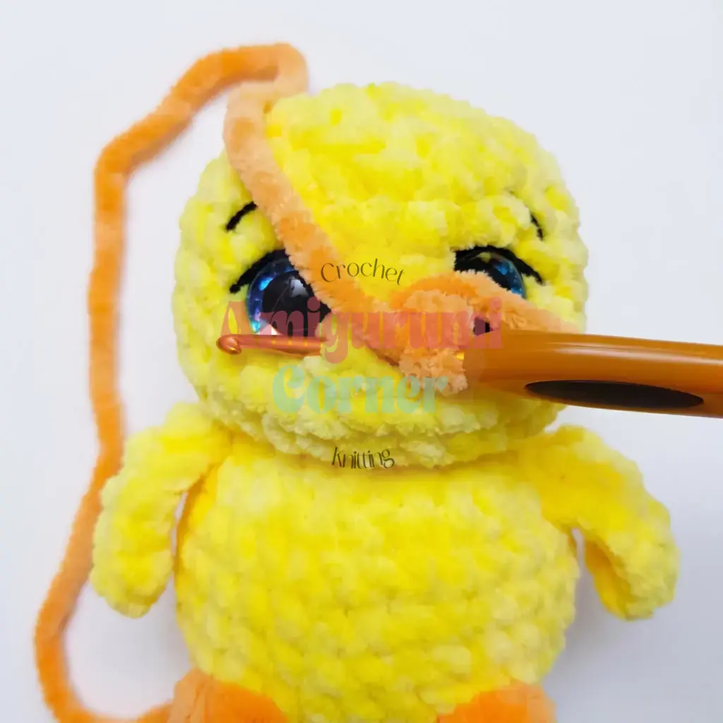 chick and owl amigurumi crochet project crochet project detail 19