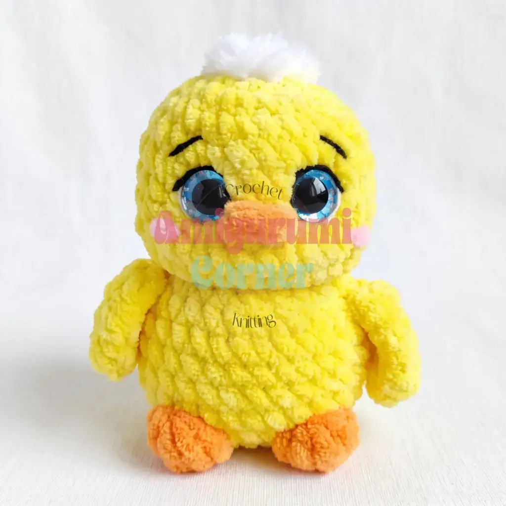 chick and owl amigurumi crochet project crochet project detail 2