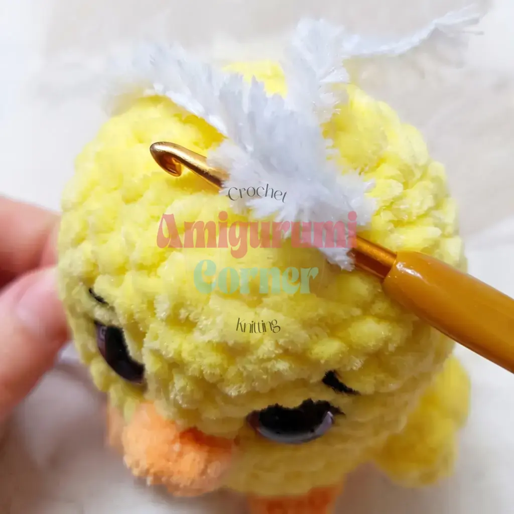 chick and owl amigurumi crochet project crochet project detail 20