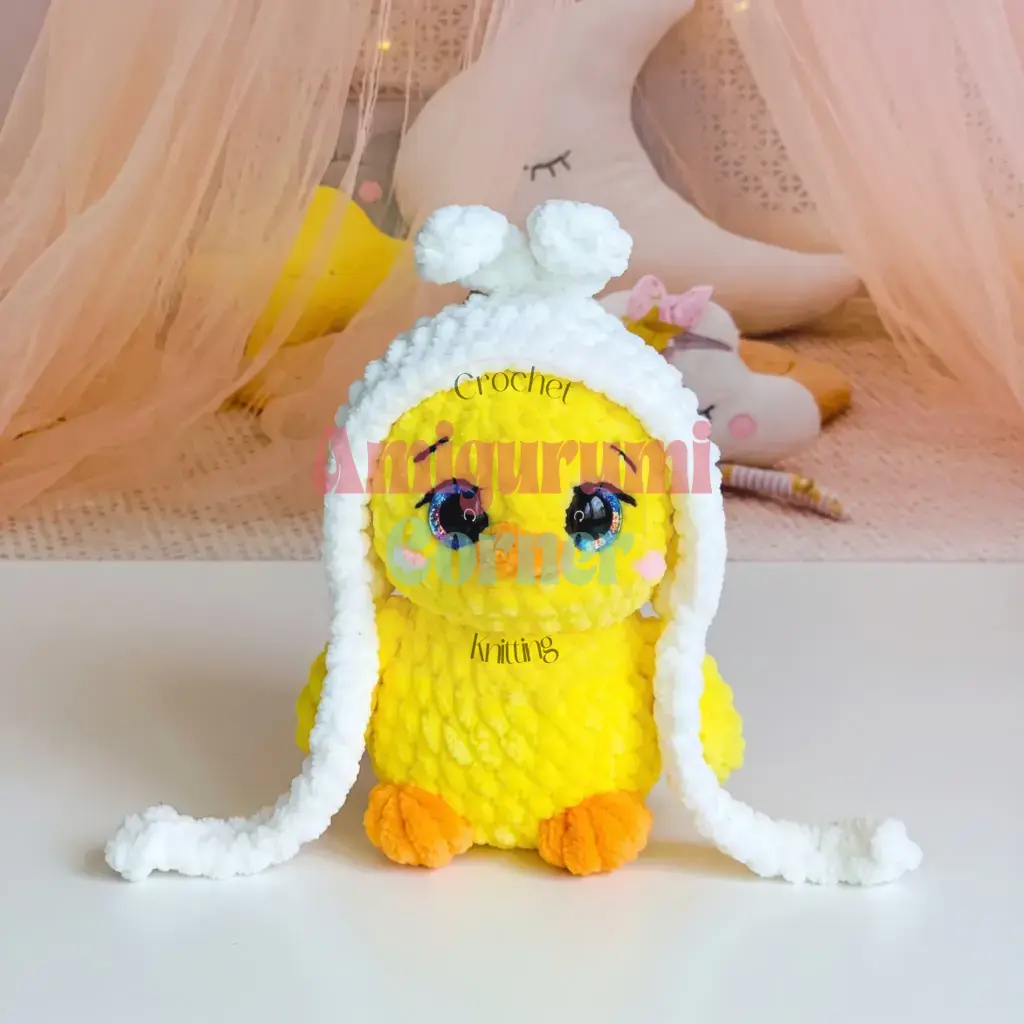 chick and owl amigurumi crochet project crochet project detail 7