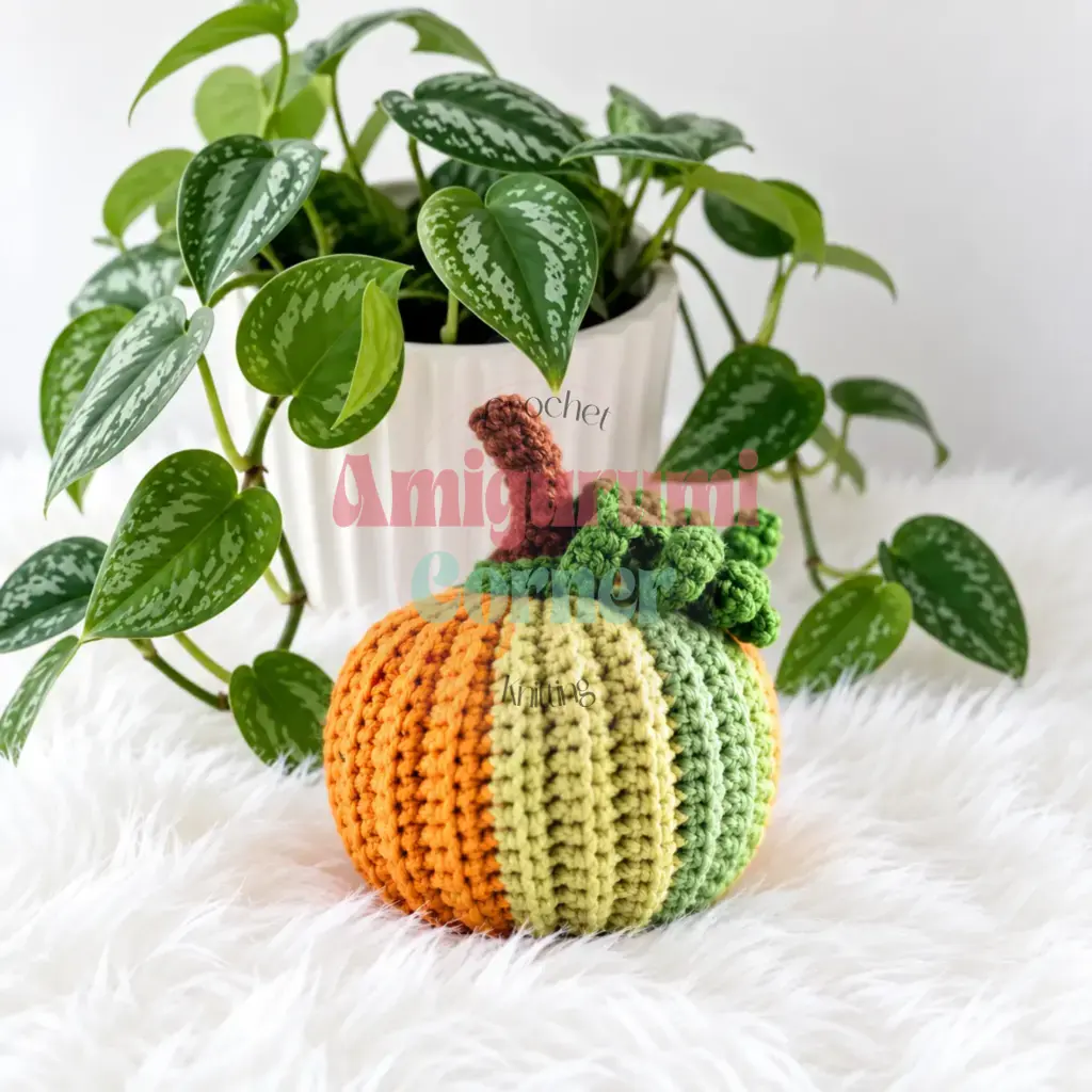 crochet pumpkin amigurumi crochet project crochet project detail 1