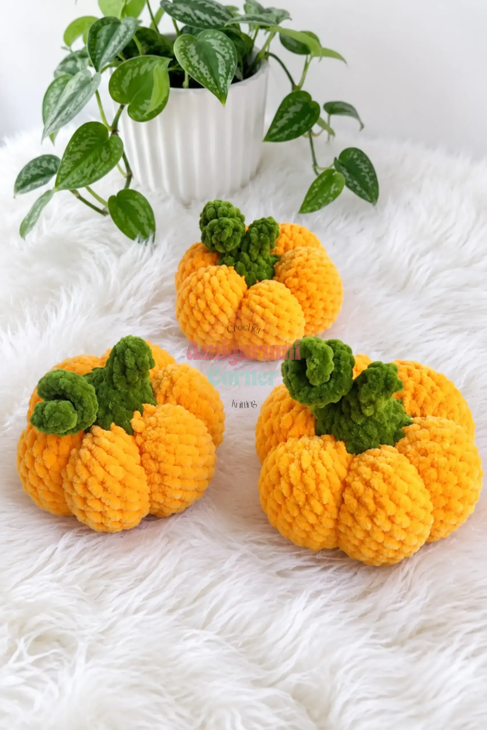 crochet pumpkin amigurumi crochet project crochet project detail 10