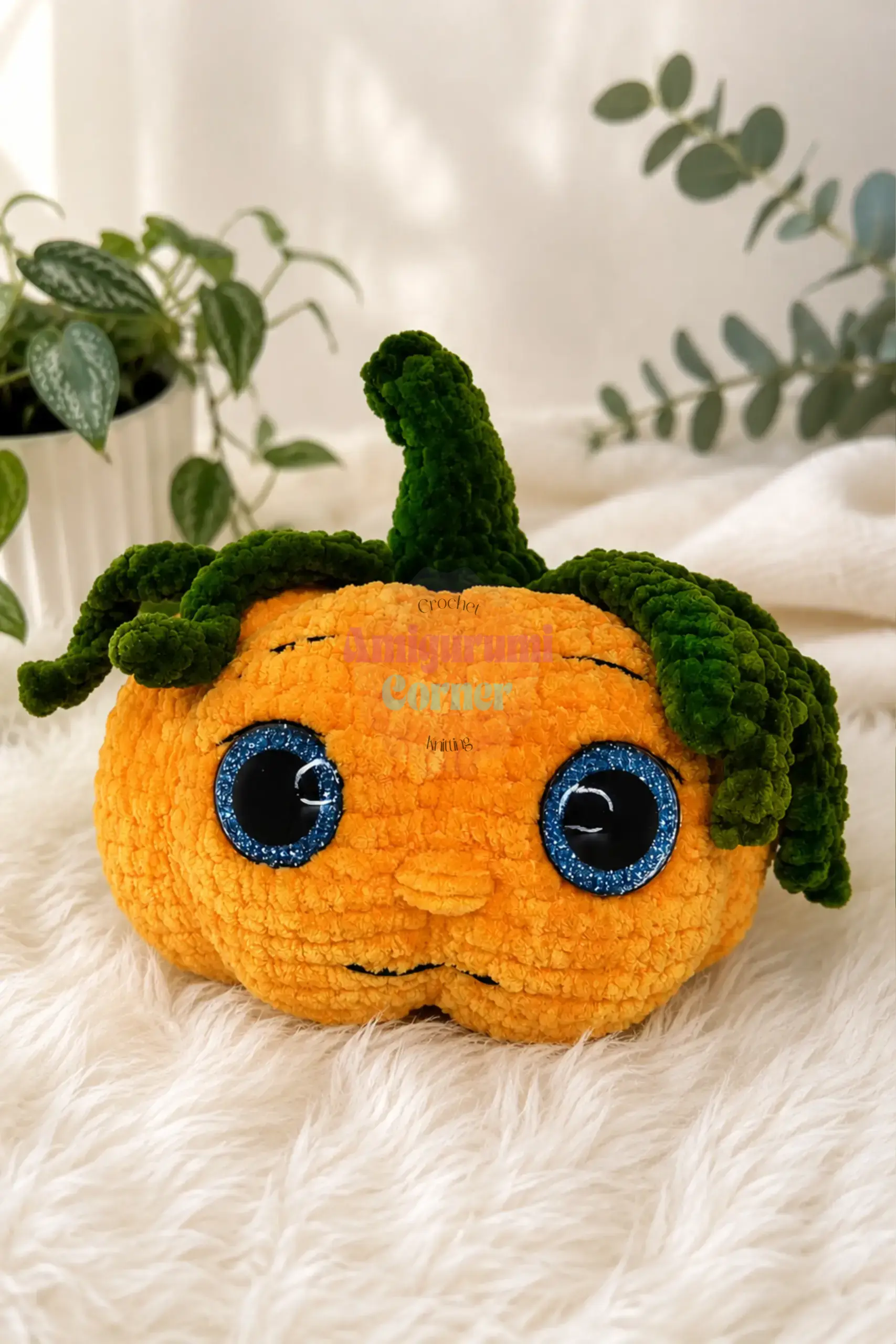 crochet pumpkin amigurumi crochet project crochet project detail 11