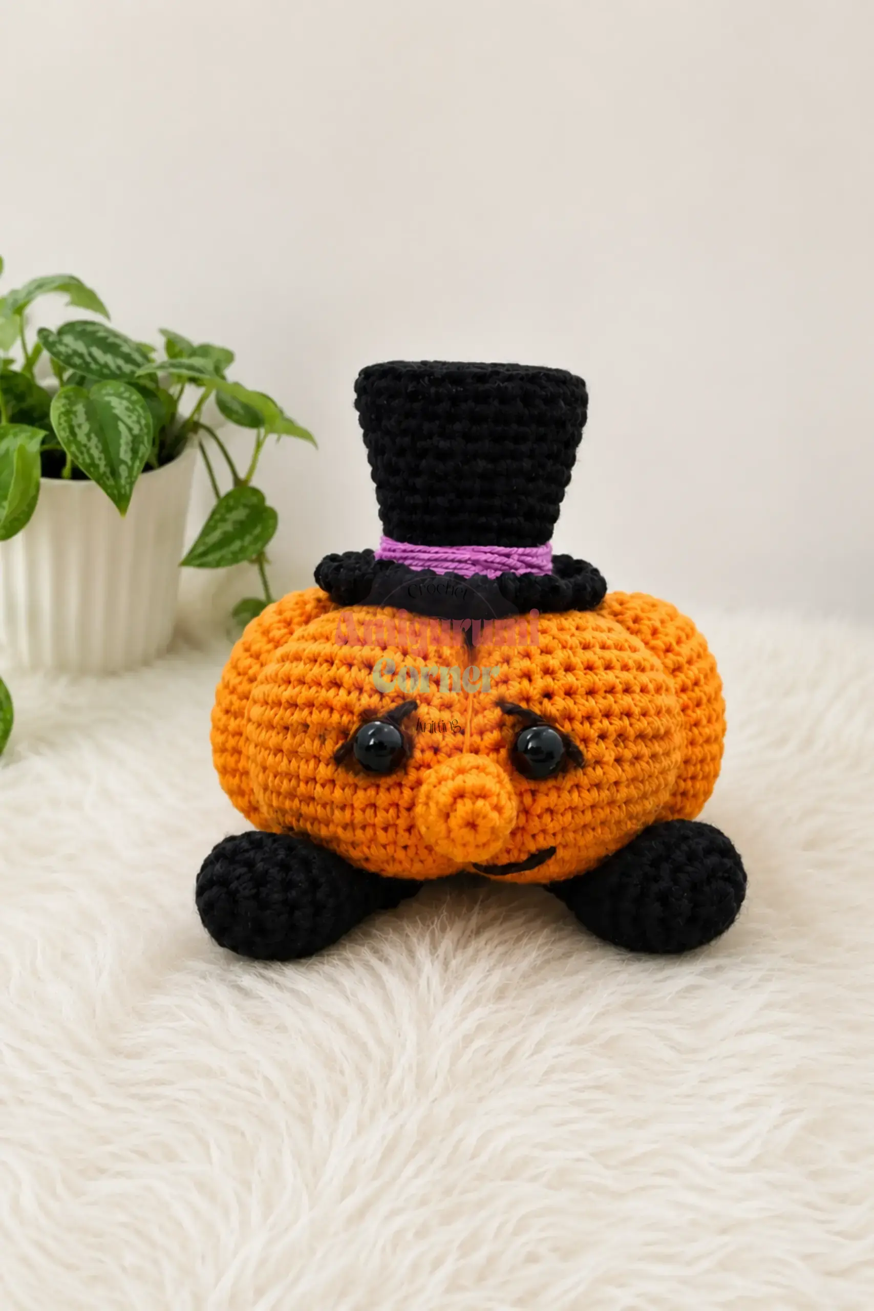 crochet pumpkin amigurumi crochet project crochet project detail 12
