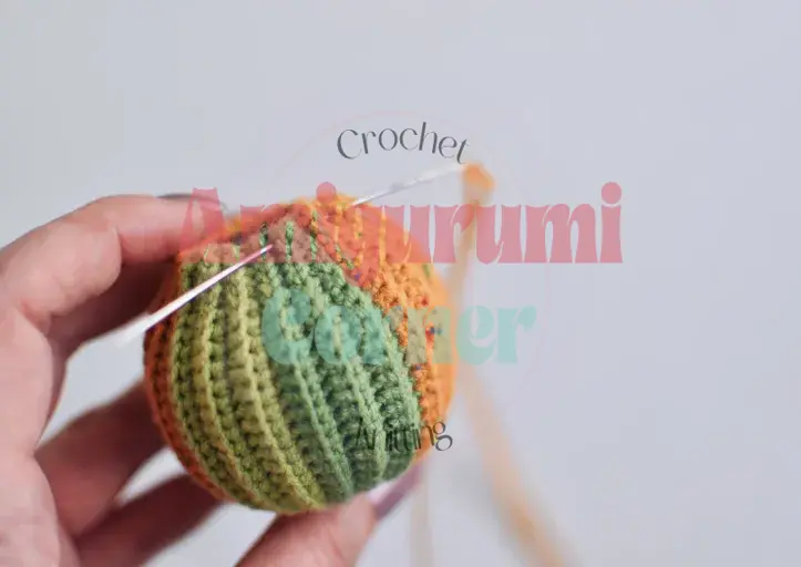 crochet pumpkin amigurumi crochet project crochet project detail 17