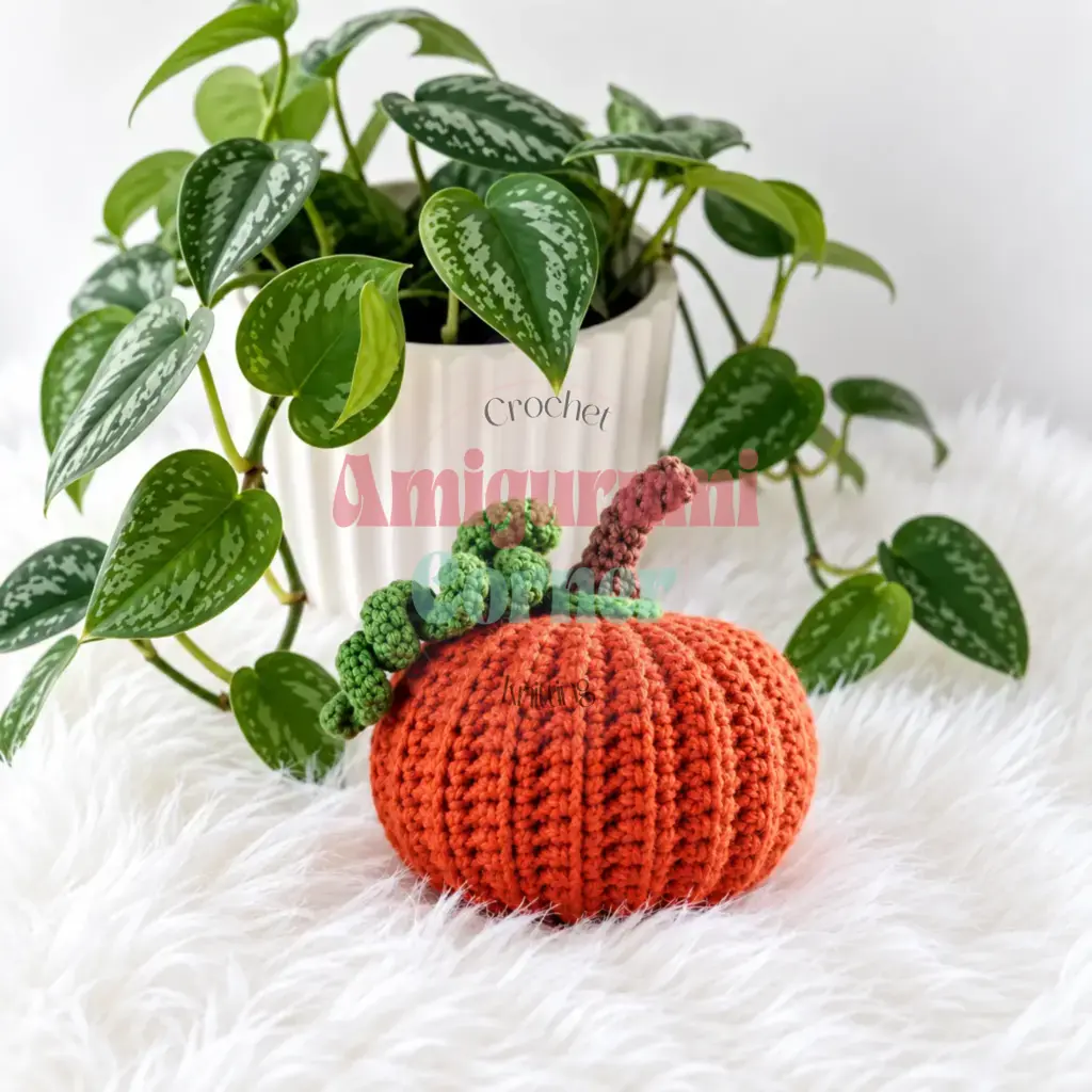 crochet pumpkin amigurumi crochet project crochet project detail 2