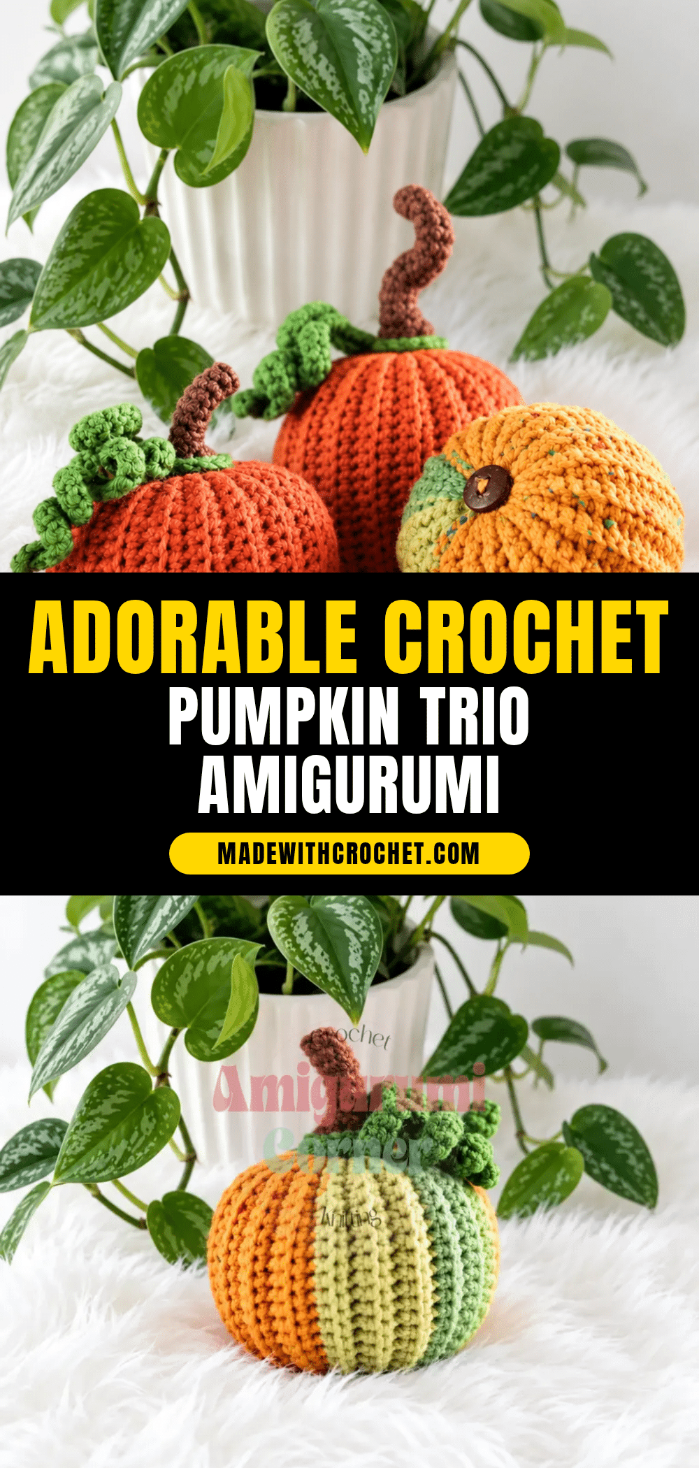 crochet pumpkin amigurumi crochet pattern