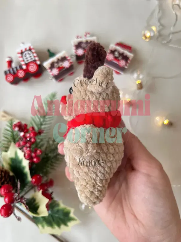 crochet reindeer pattern crochet project crochet project detail 5