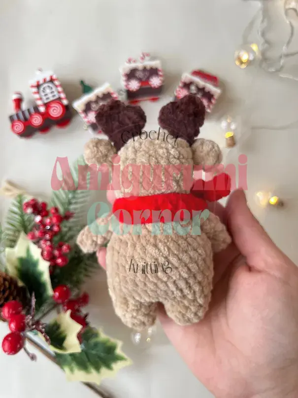 crochet reindeer pattern crochet project crochet project detail 6