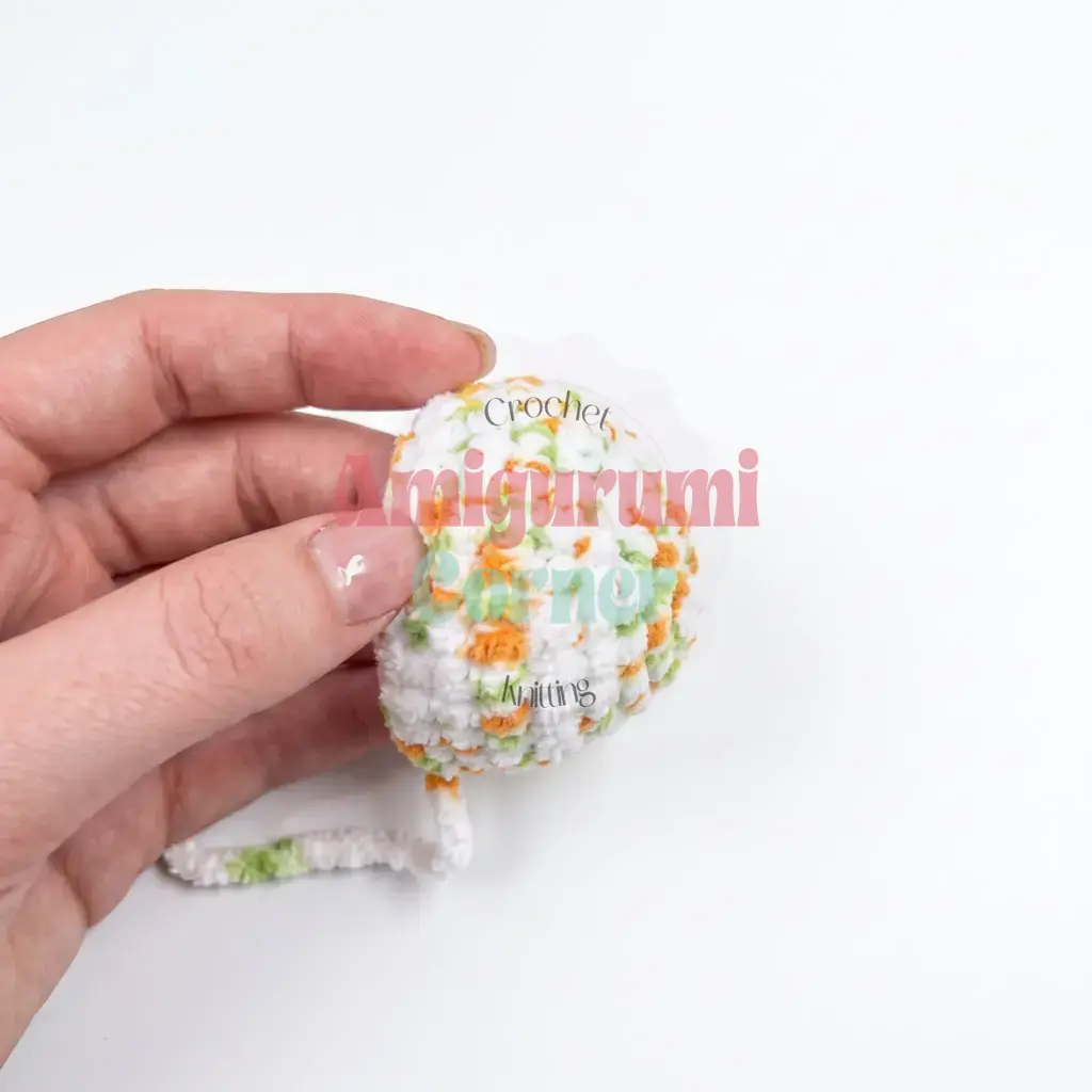 fluffy baby sea turtle amigurumi pattern crochet project crochet project detail 9