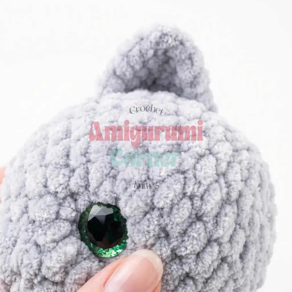 gray kitten amigurumi crochet project crochet project detail 17