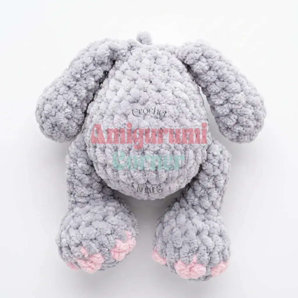 gray kitten amigurumi crochet project crochet project detail 2