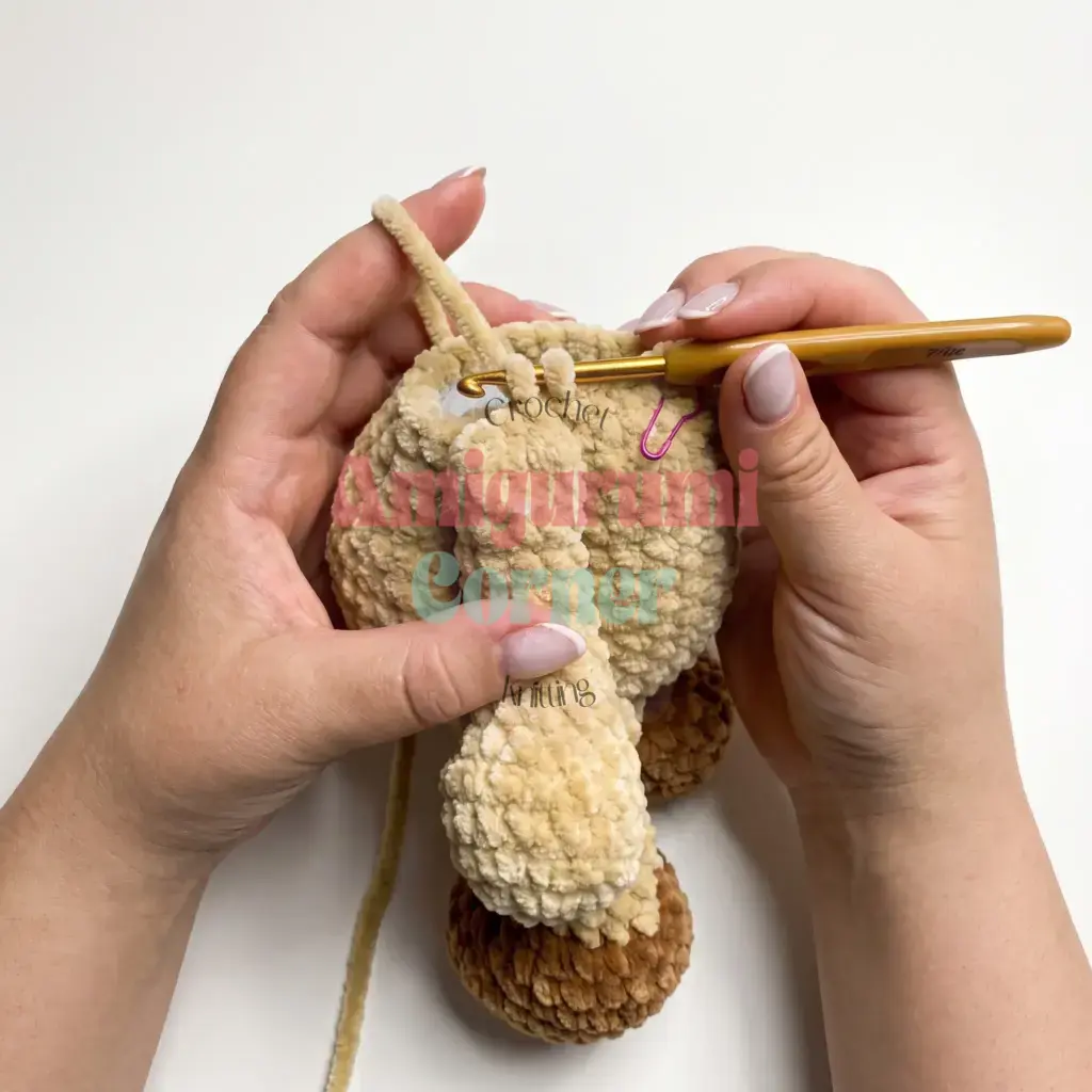 leah fawn amigurumi crochet project crochet project detail 15